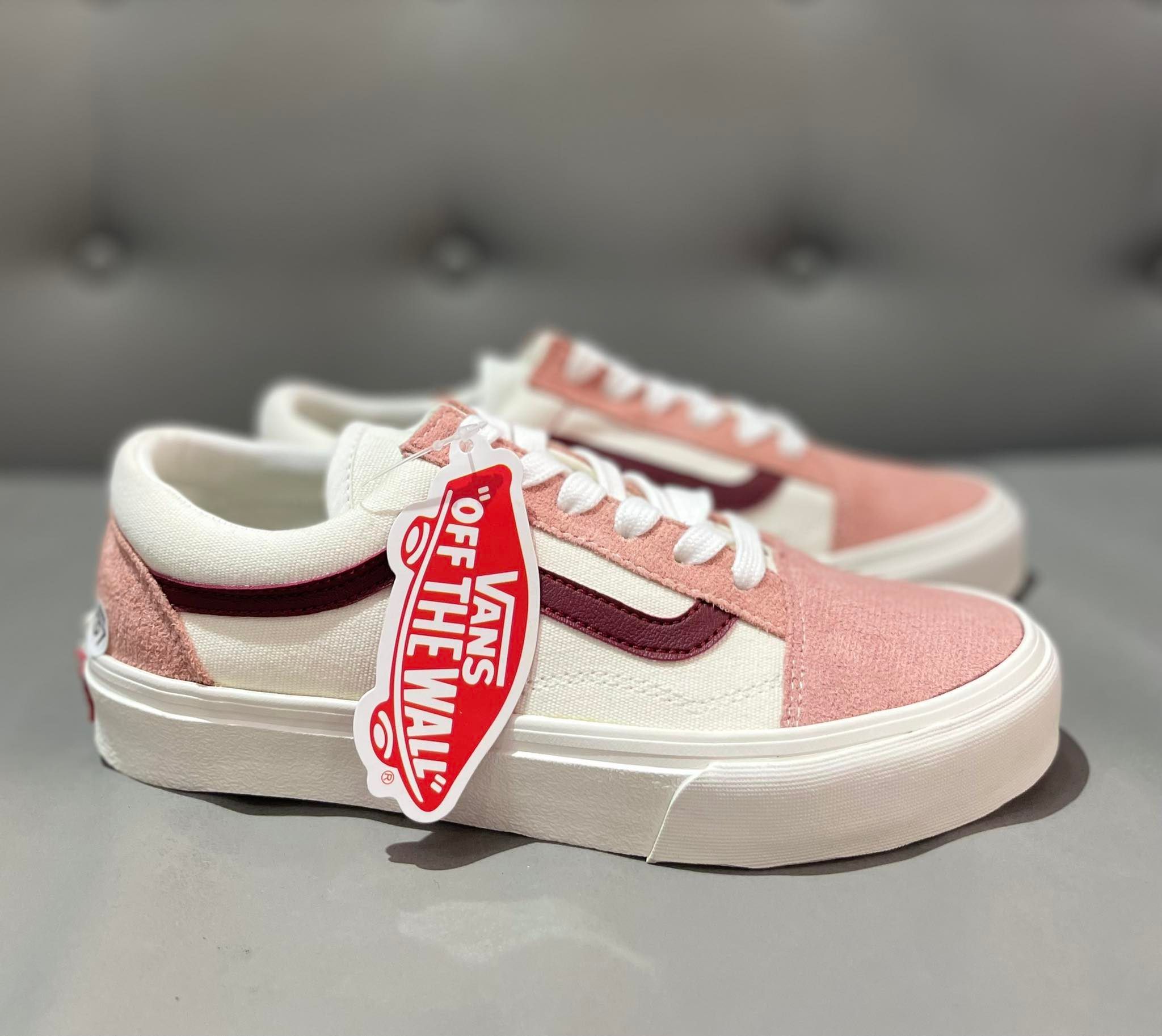 Gi Y Vans Old Skool Pink Red C S N