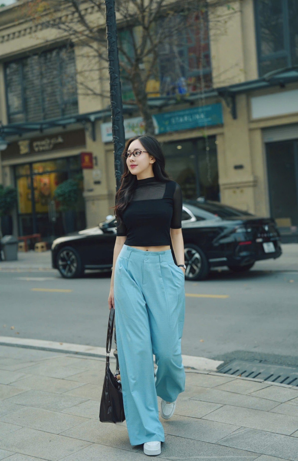 Quần Đũi Xước 2 Cúc Bọc