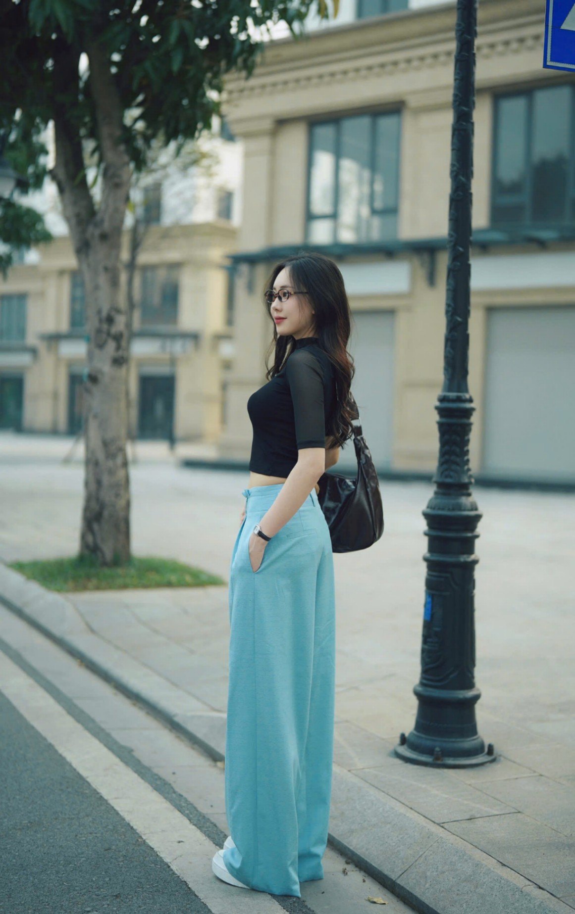Quần Đũi Xước 2 Cúc Bọc