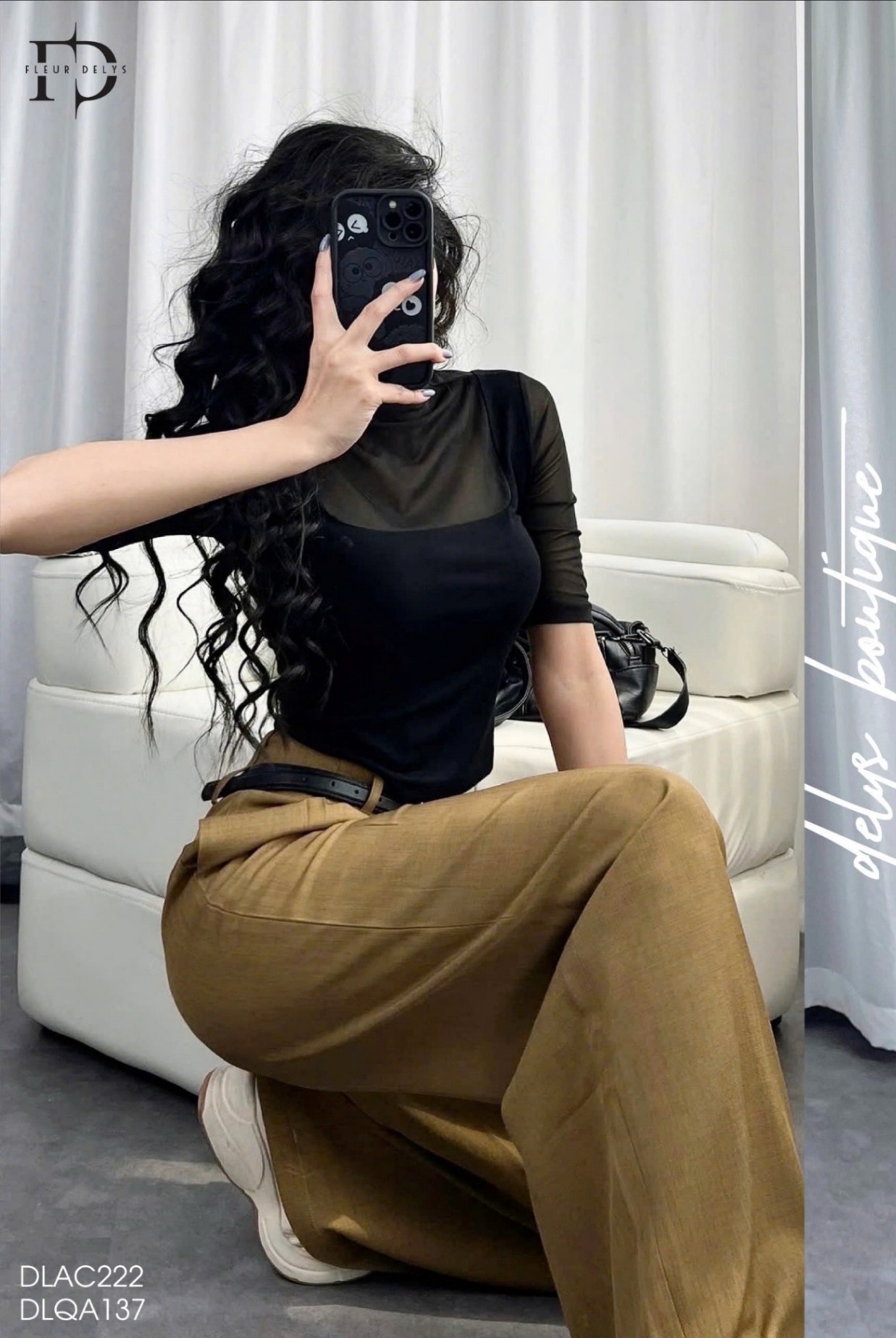 Áo Zip Phối Lưới