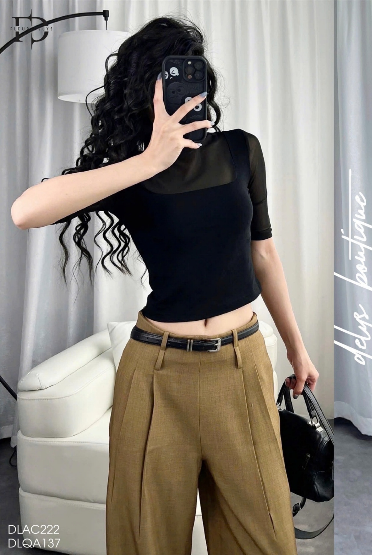 Áo Zip Phối Lưới