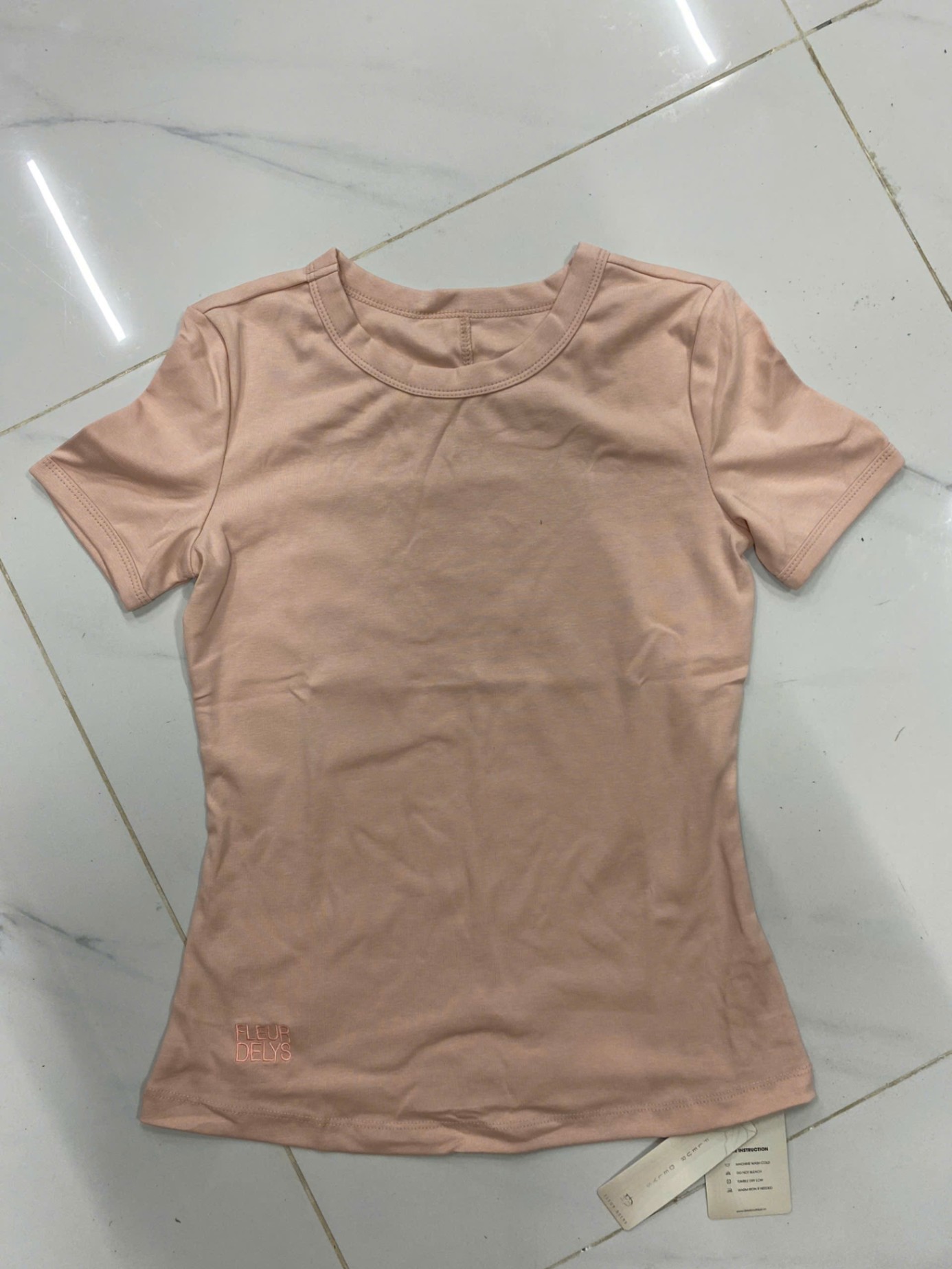 Áo Thun Zip Cổ Tròn