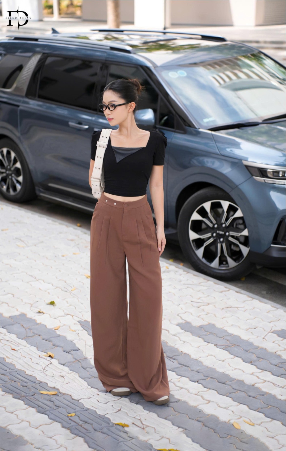 Quần Suông Túi Hộp Dời