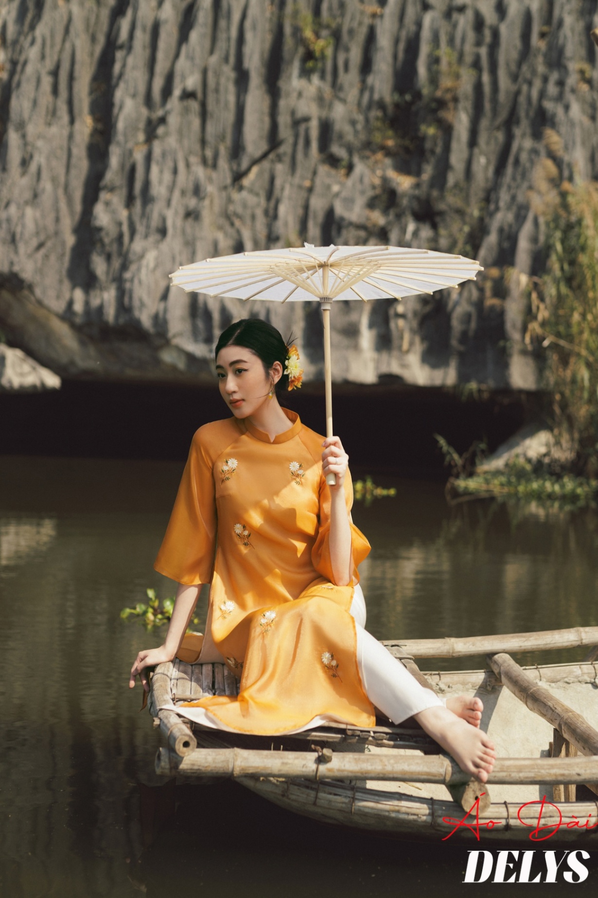 Áo Dài Hạnh Cúc - A4