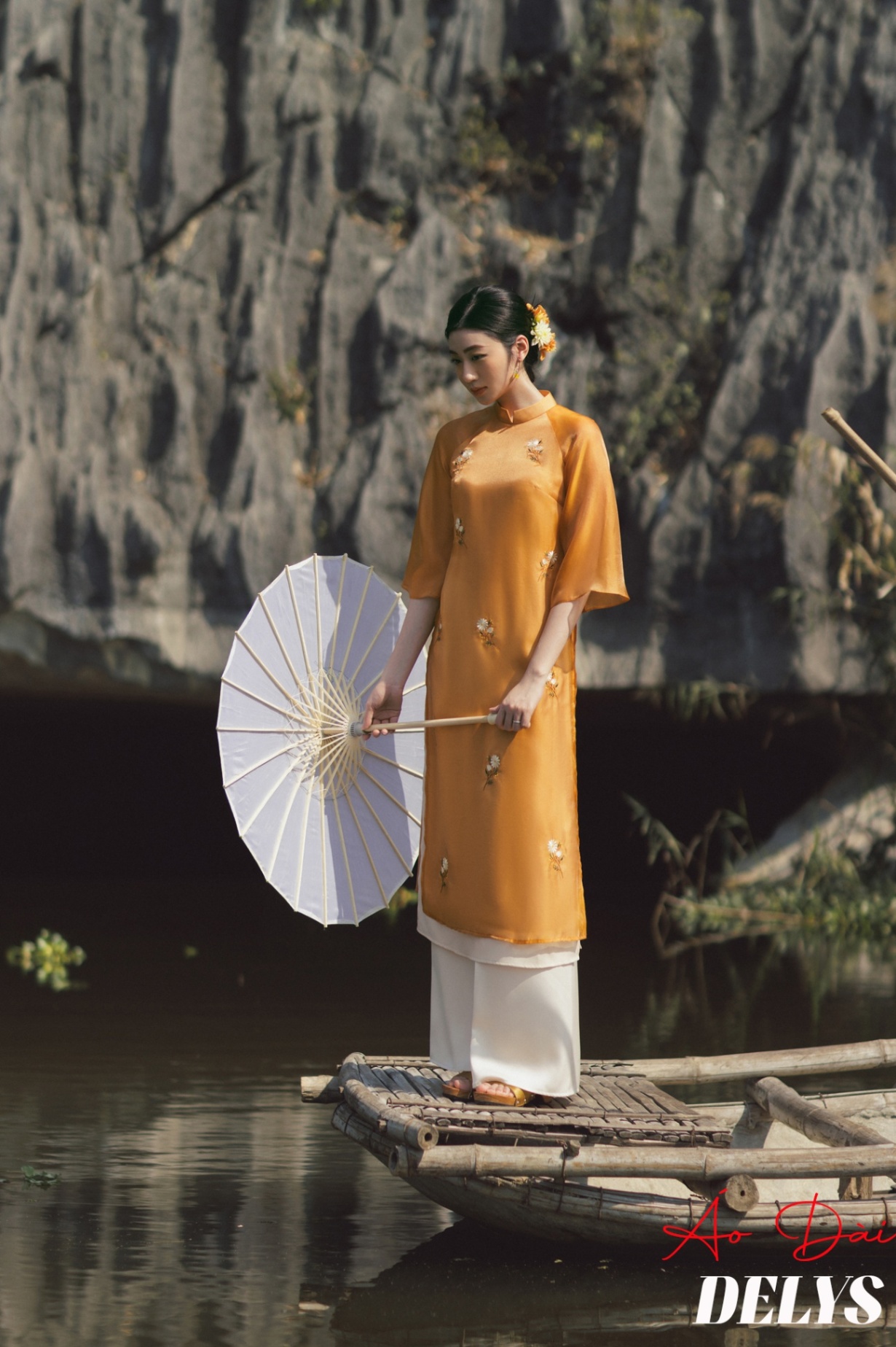 Áo Dài Hạnh Cúc - A4