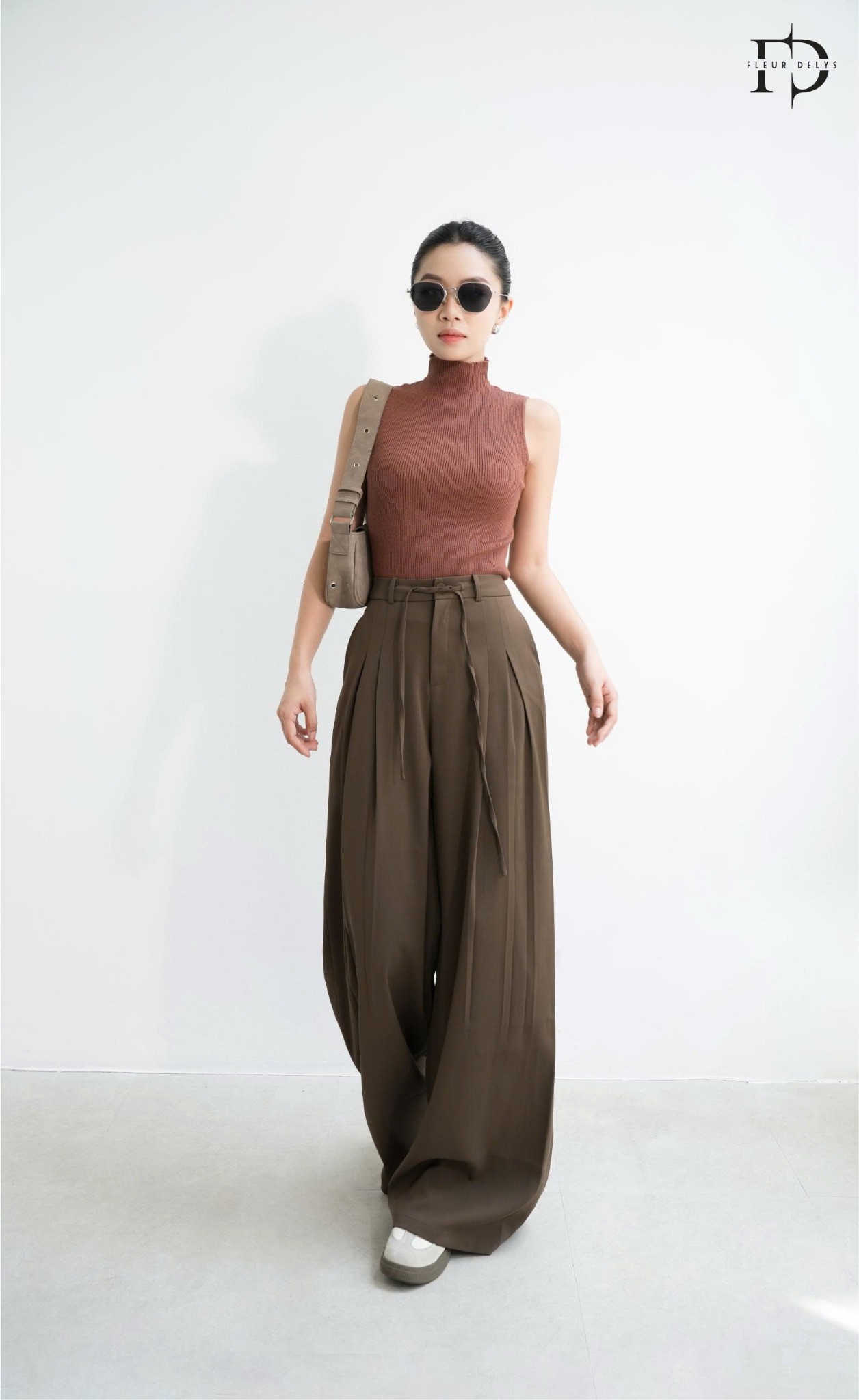 Quần Suông Ly Dây Rút - C1