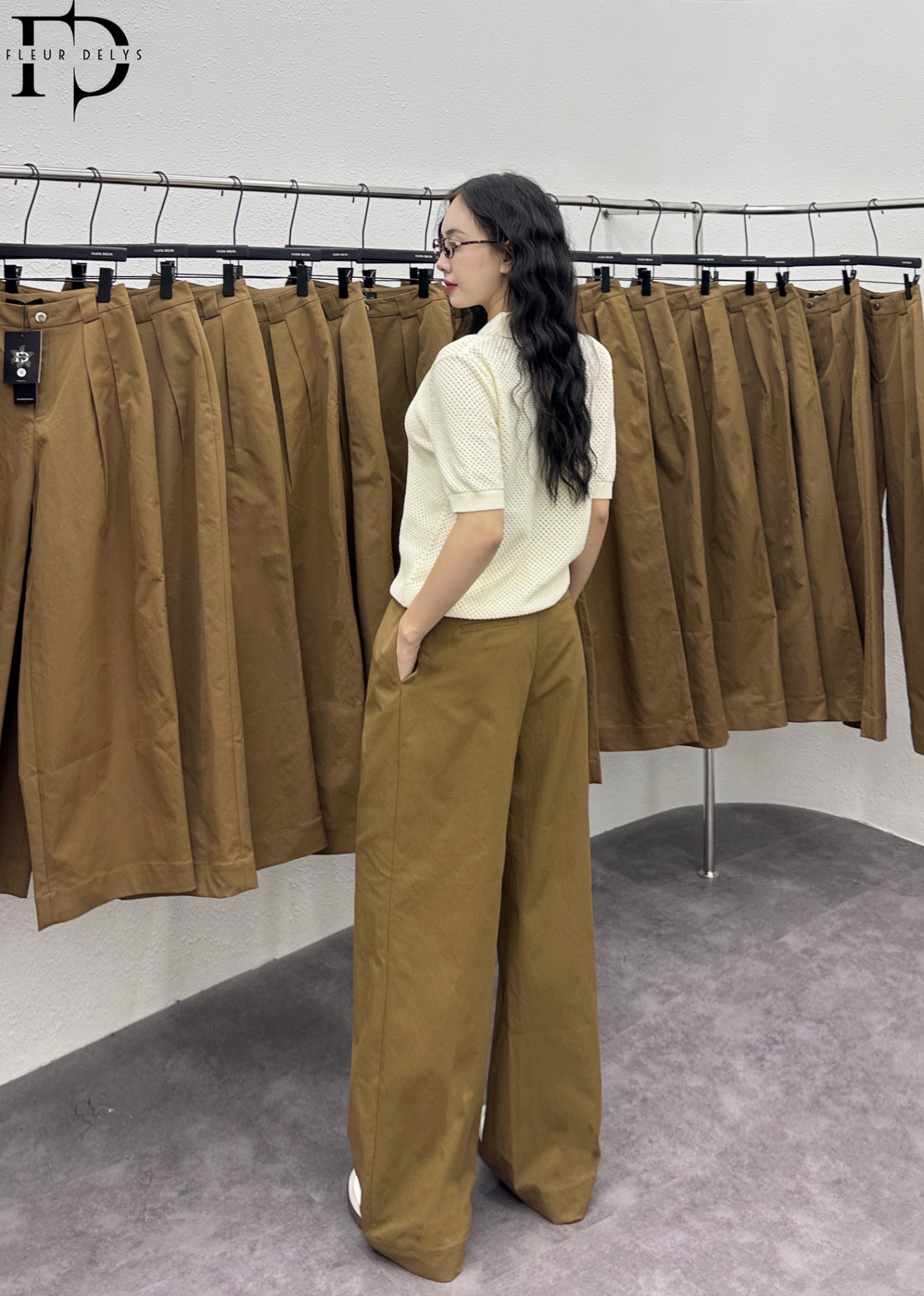 Quần Kaki 2 Ly Chéo