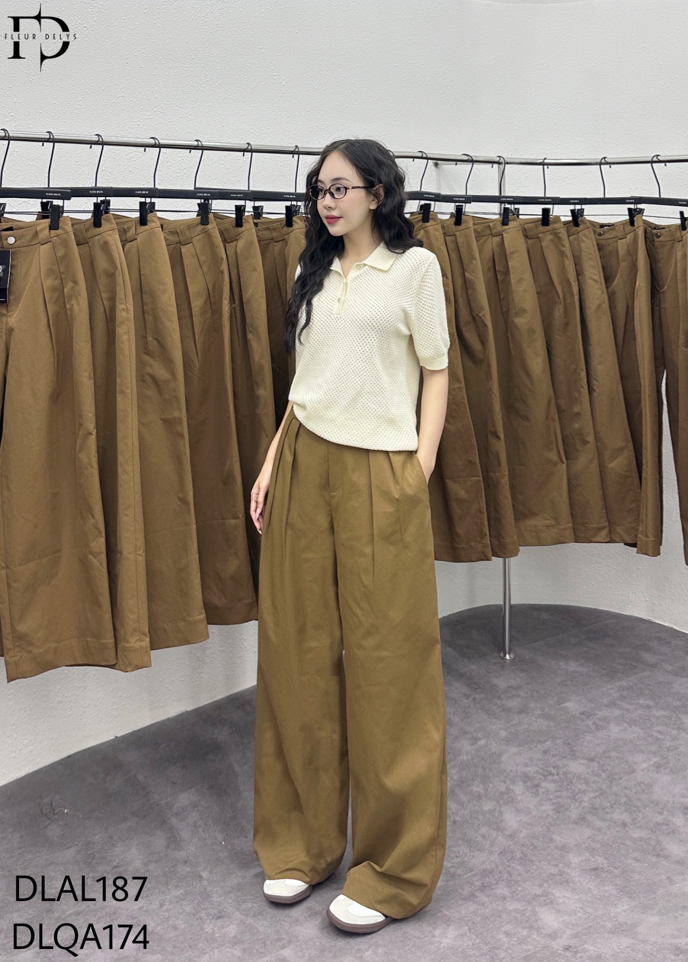 Quần Kaki 2 Ly Chéo