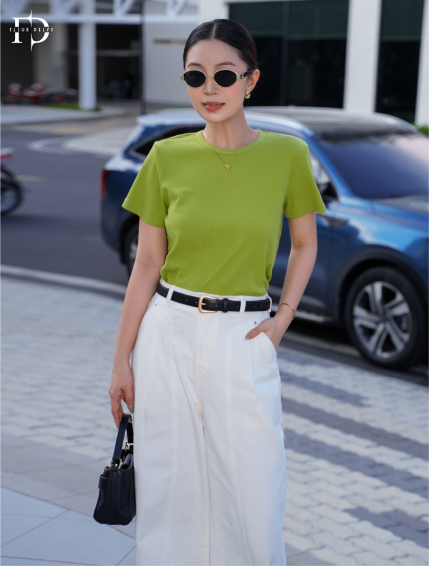 Áo Suông Basic Cổ Tròn