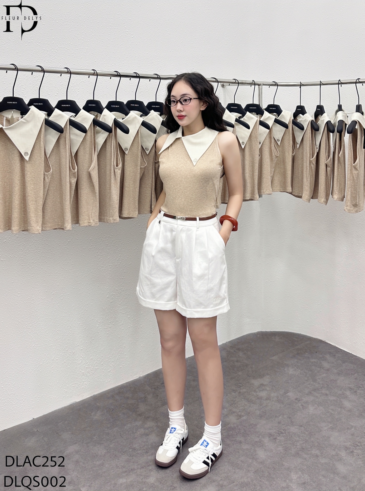 Áo Thun Tăm Phối Cổ Bản To