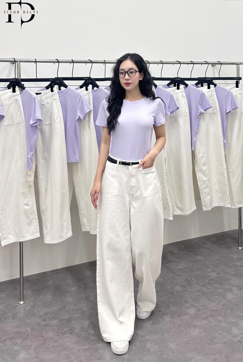 Áo Suông Basic Cổ Tròn