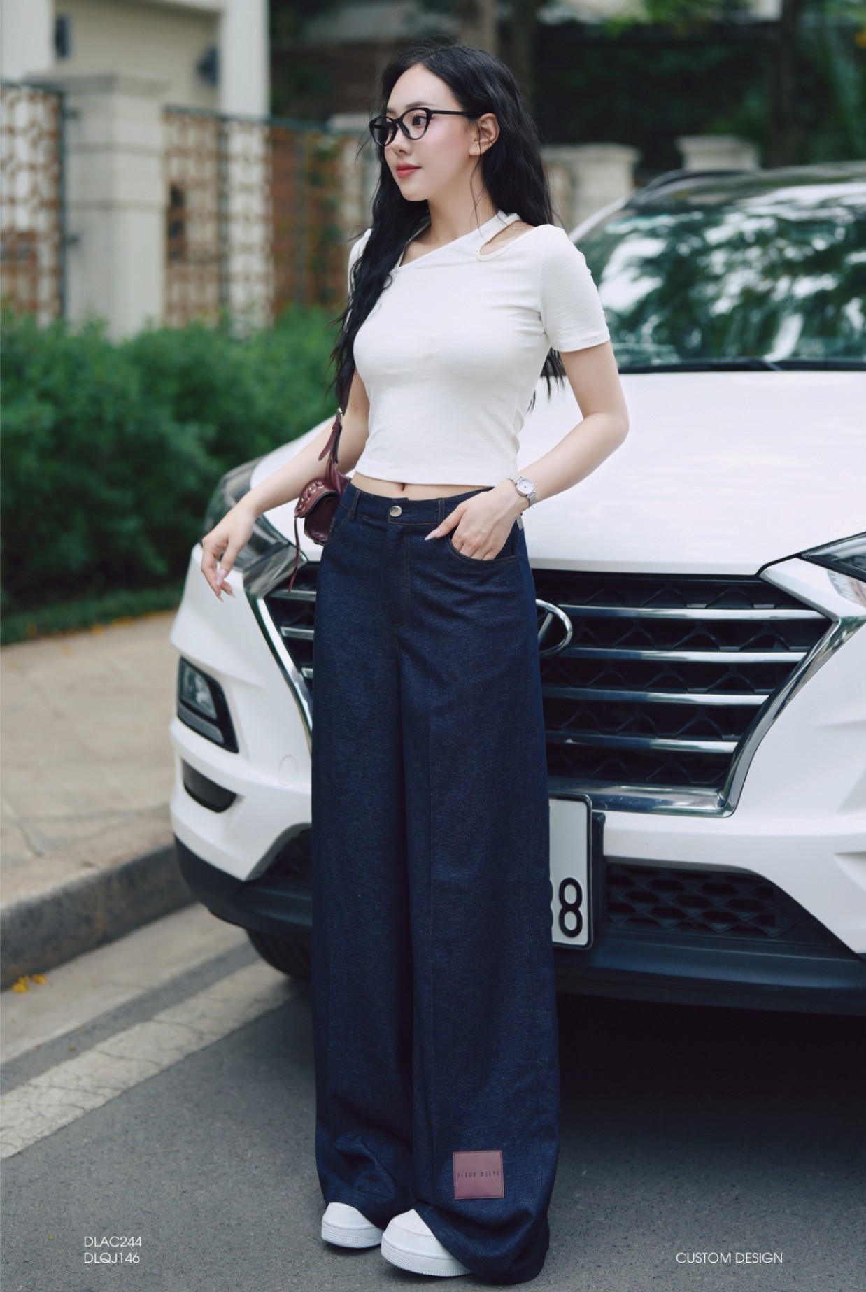 Áo Xước Cổ Leo Cách Điệu