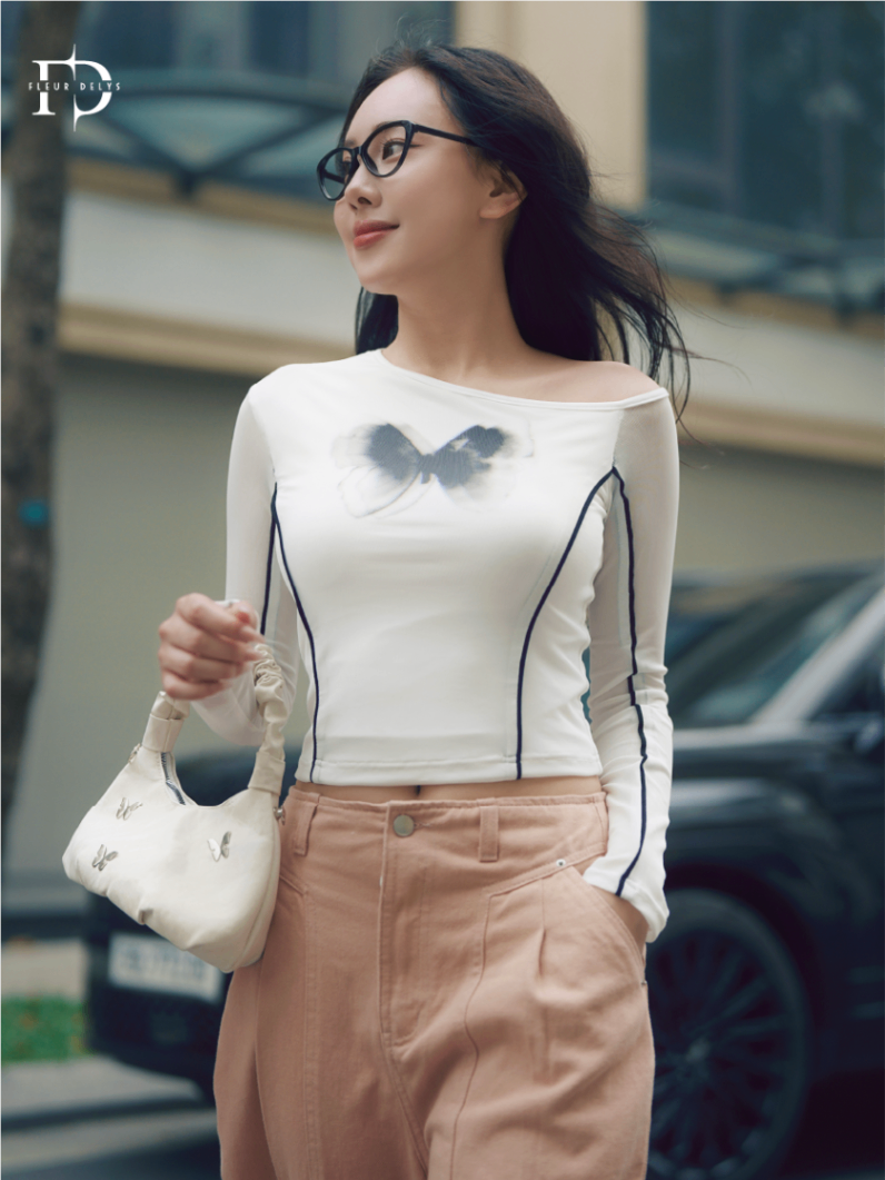 Áo Lưới In Phối Lé