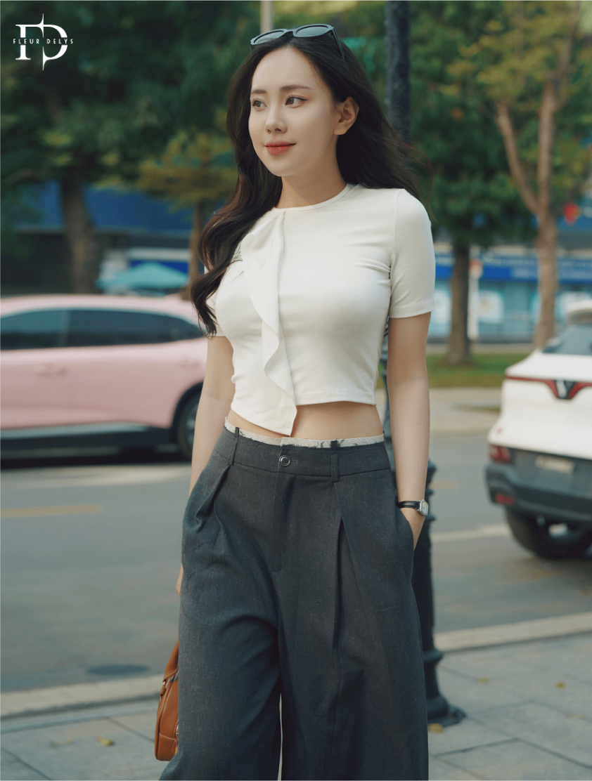 Áo Croptop Tà Giữa