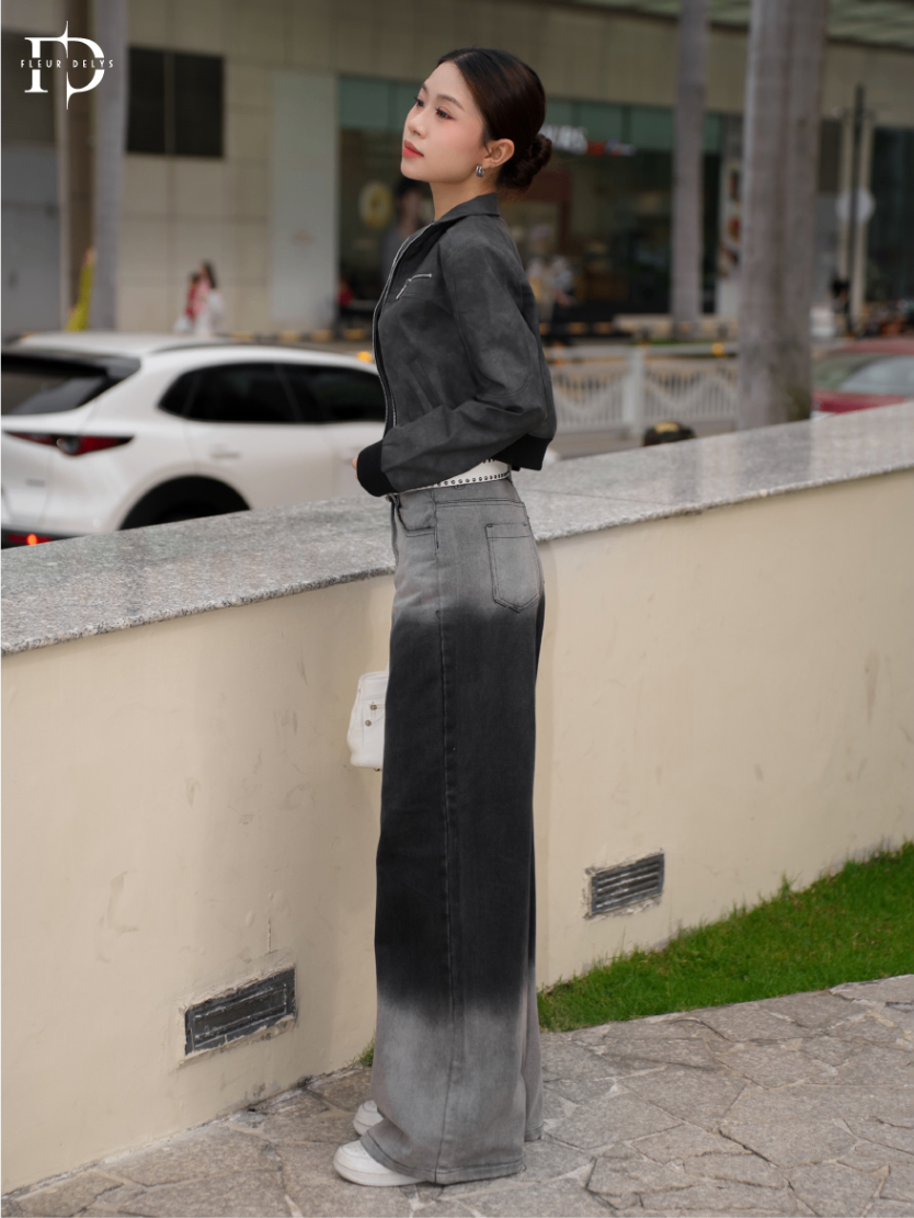 Quần Jean Loang Trắng