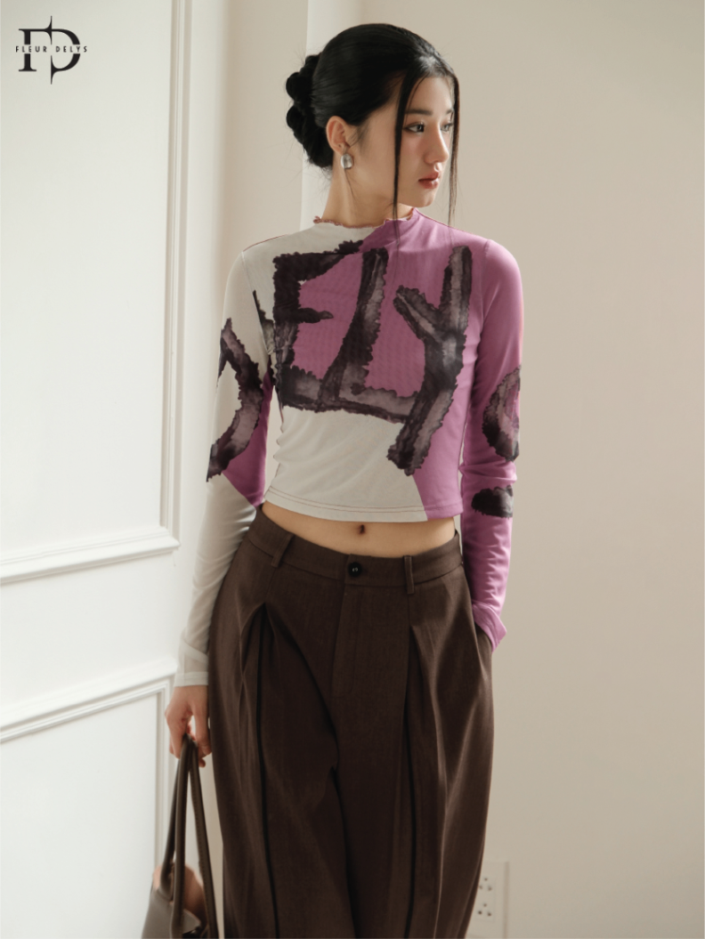 Áo Lưới In Delys 2 Màu