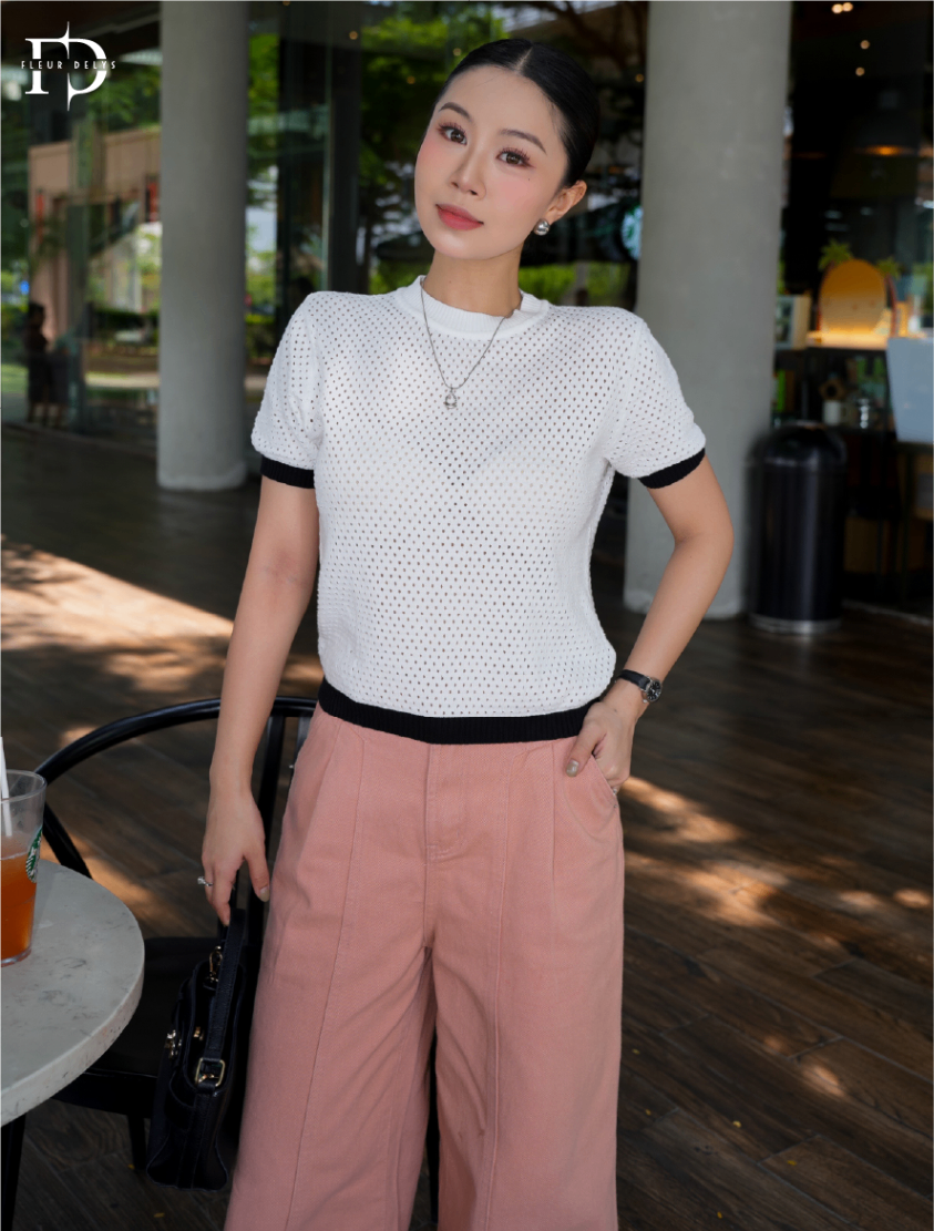 Áo Len Mềm Phối Gấu