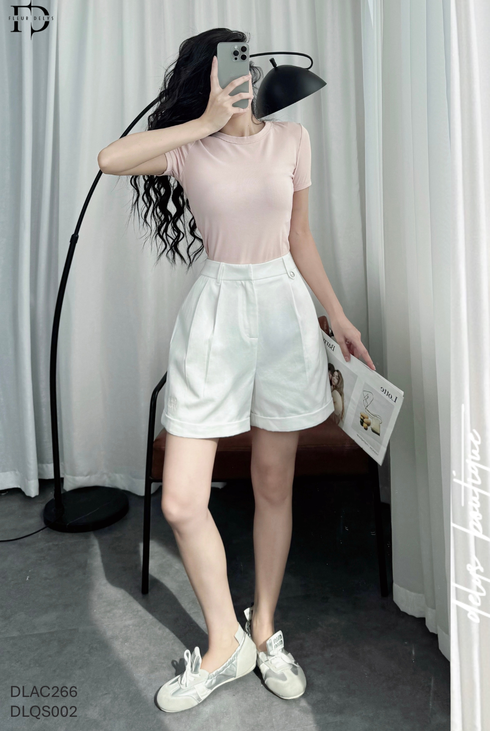 Áo Thun Zip Cổ Tròn