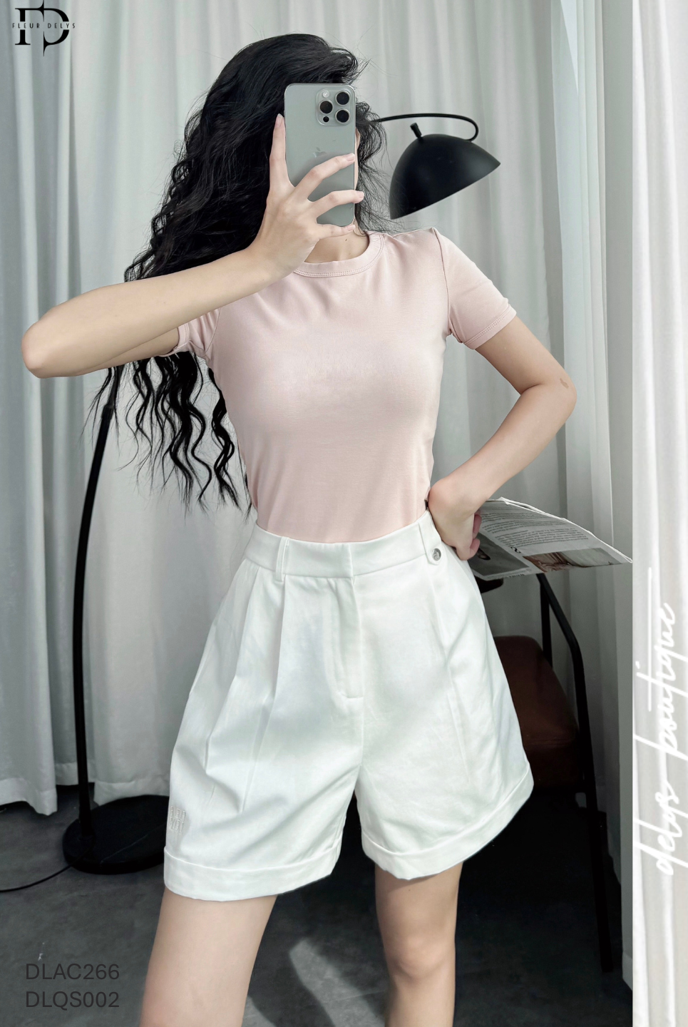 Áo Thun Zip Cổ Tròn