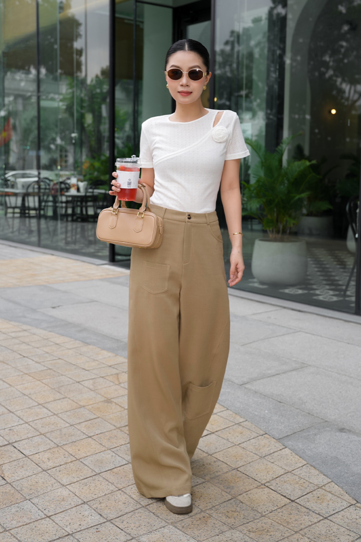 Quần 2 Túi Ốp Trước