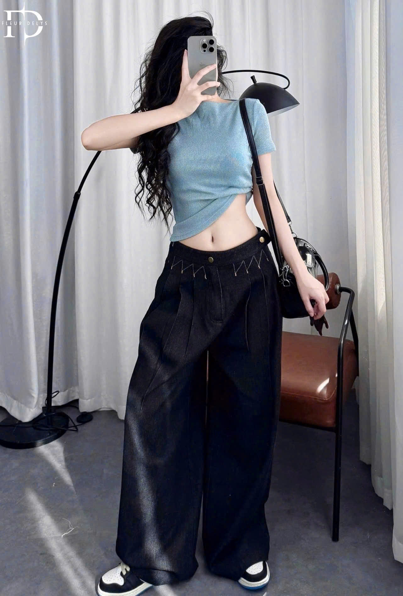 Quần Bò Zíc Zắc 3 Ly