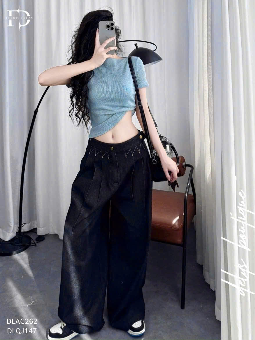 Quần Bò Zíc Zắc 3 Ly