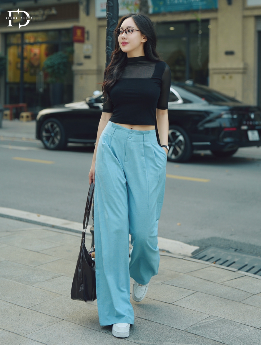 Quần Đũi Xước 2 Cúc Bọc