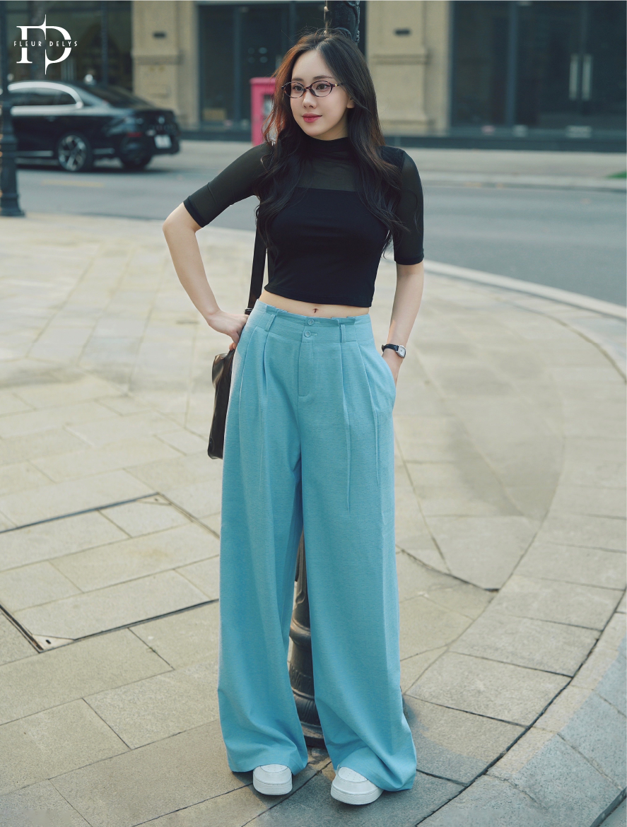 Quần Đũi Xước 2 Cúc Bọc