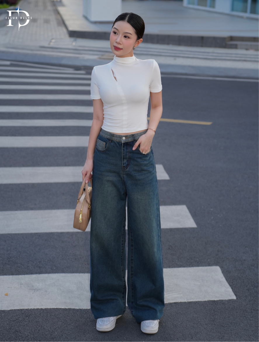 Quần Jean Cạp Trái Màu