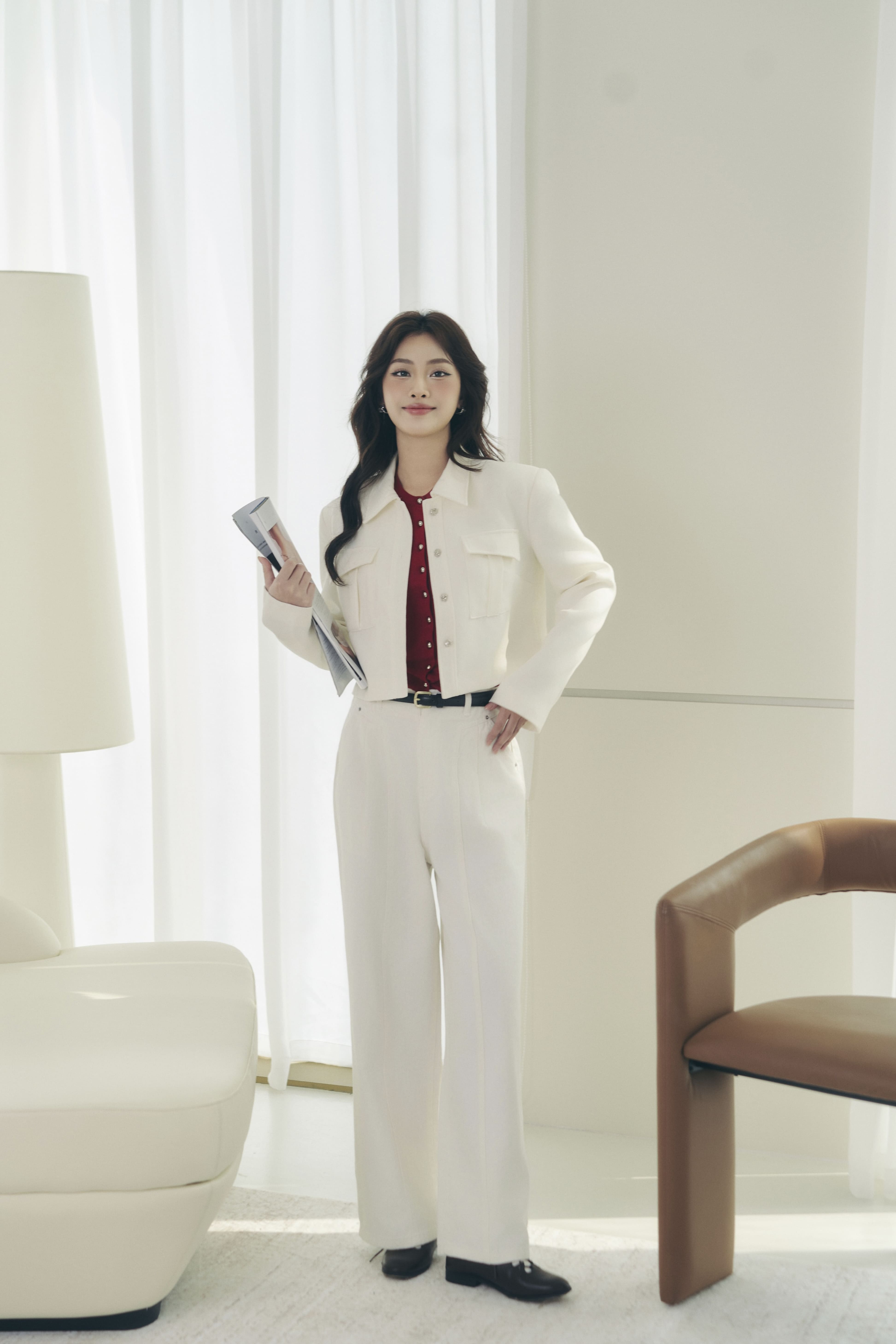 Quần Kaki Ghép 3 Mảnh
