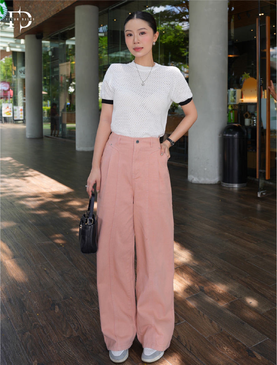 Quần Kaki Ghép 3 Mảnh