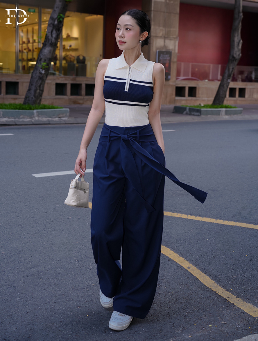 Quần Kaki Thắt Dây Nơ
