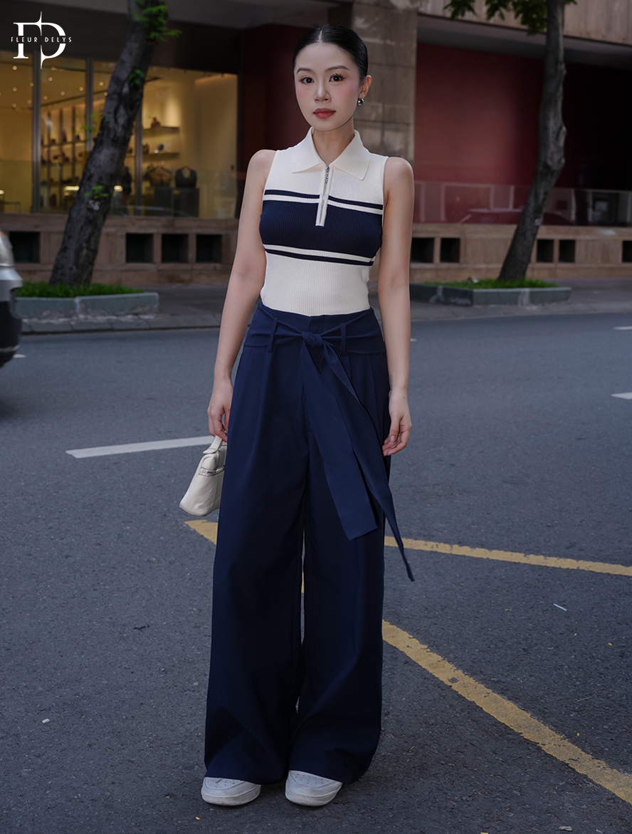Quần Kaki Thắt Dây Nơ