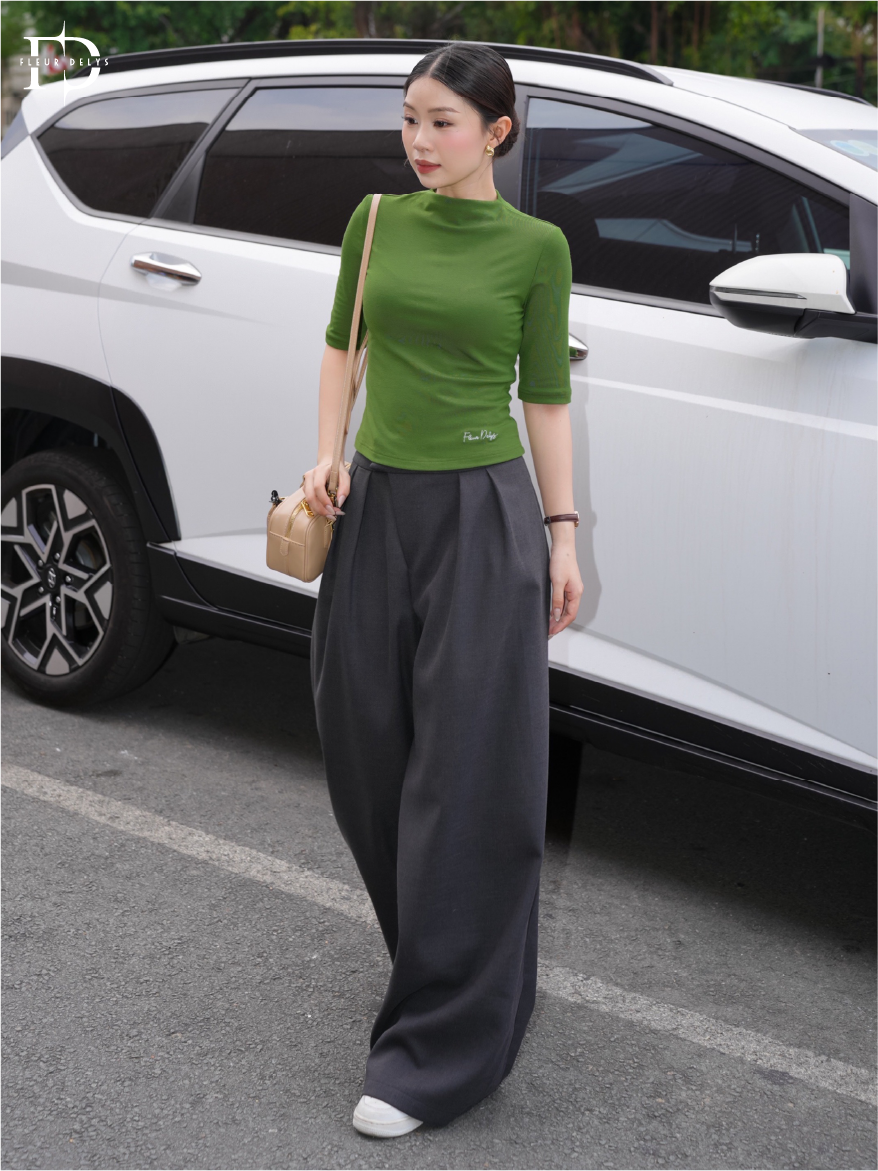 Quần Moi Lệch Cạp Dán