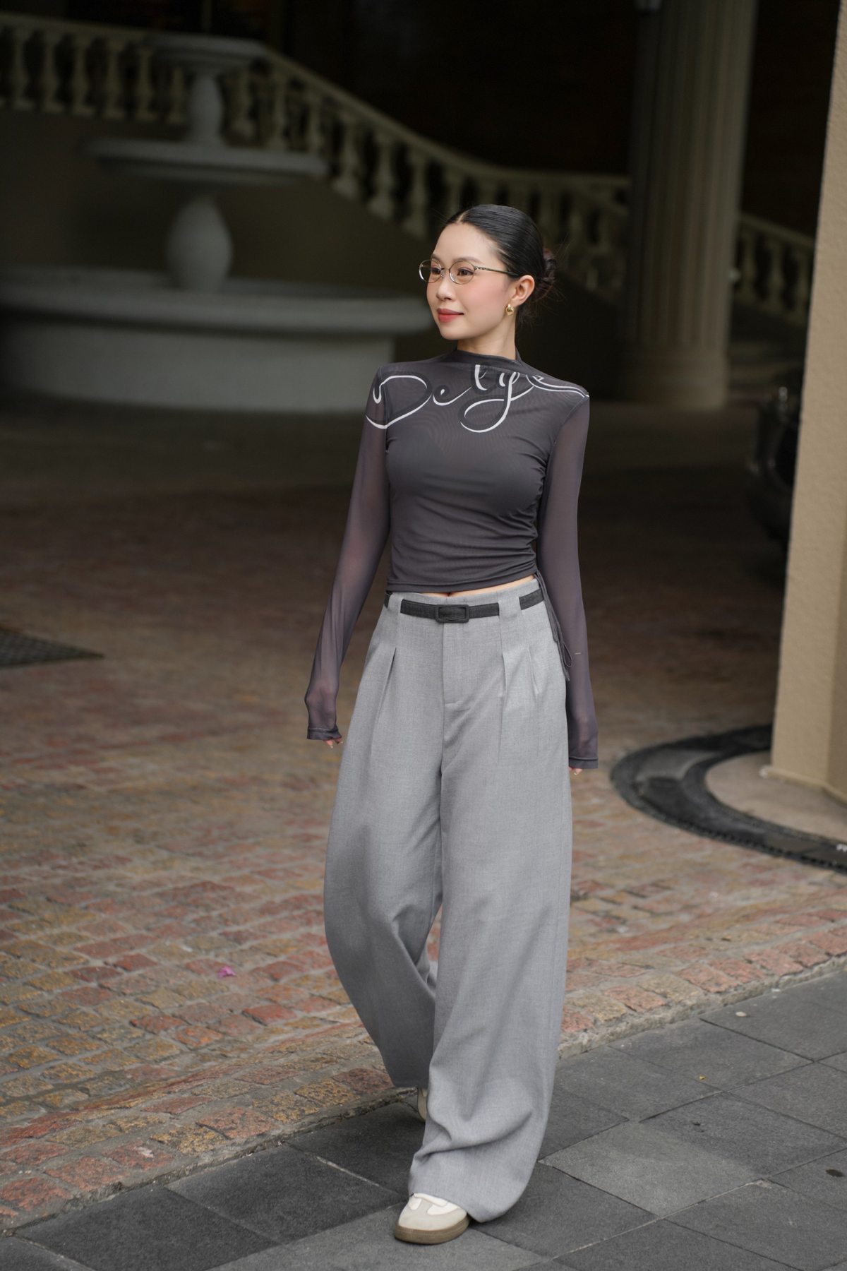 Quần Tuytsy Luồn Đai Bọc