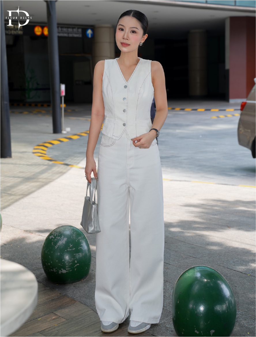 Set Bò Phối Chỉ Đỏ