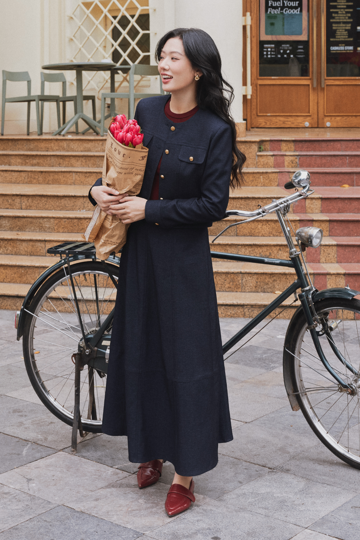 Set Bò Rayon Dáng Công Sở