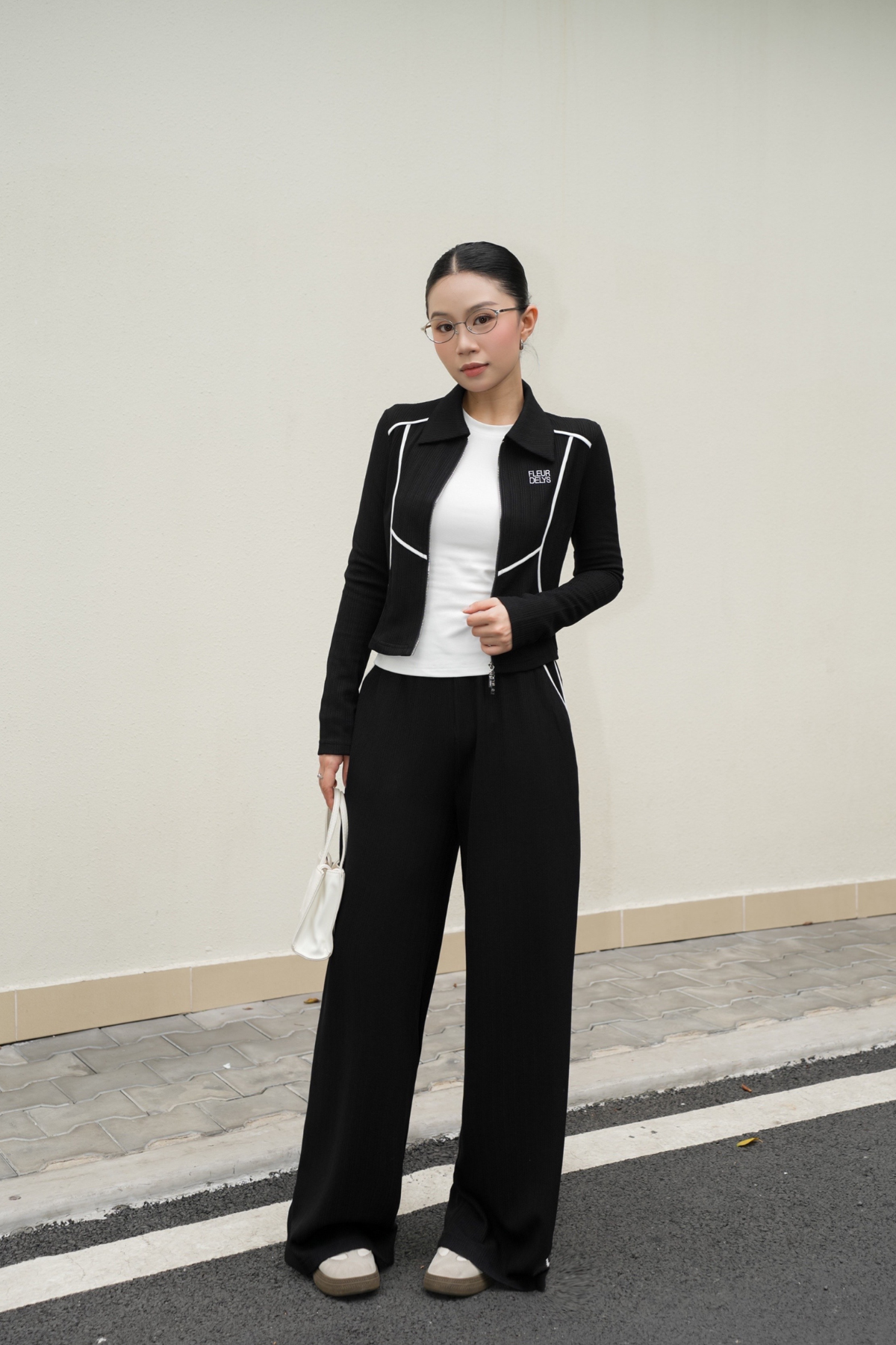 Set Thun Gân Viền Trắng