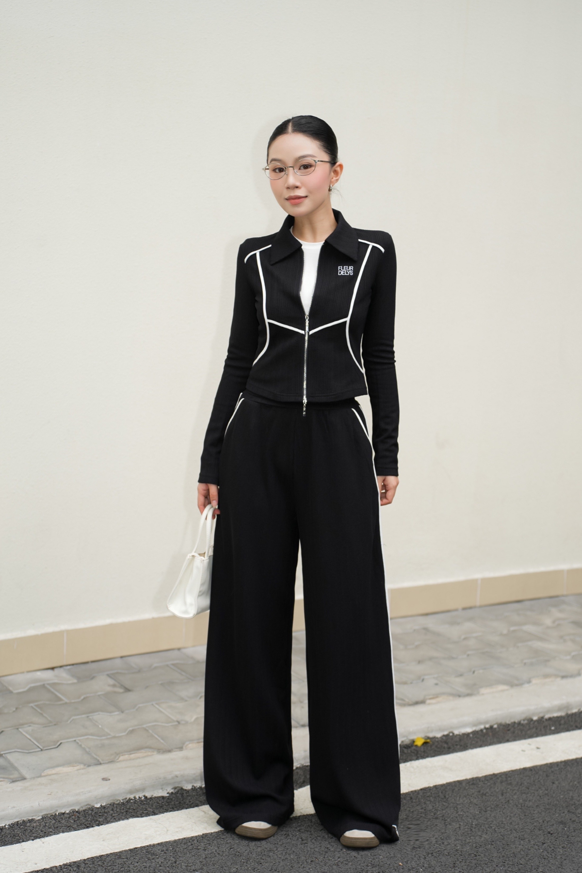 Set Thun Gân Viền Trắng