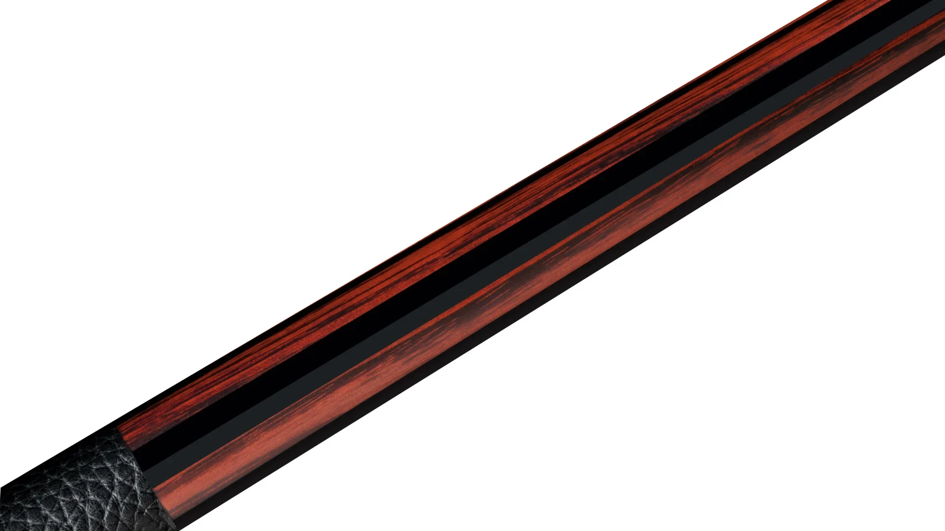 Chuôi Predator P3 Revo Red Tiger Cue Matte Black & Rengas Stripes da Luxe