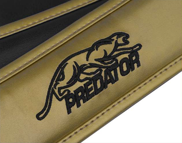 Bao đựng cơ Predator Roadline Black / Gold cứng - 2 chuôi 4 ngọn