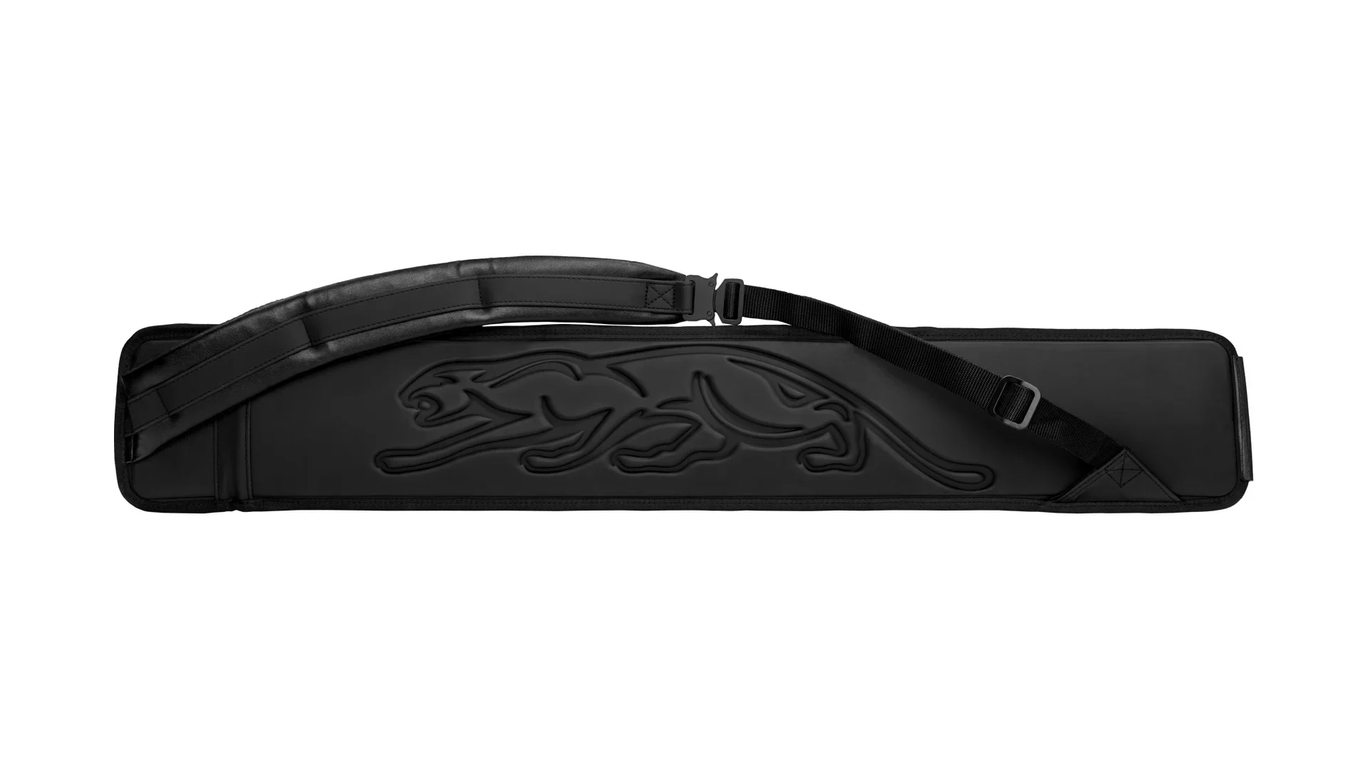 Bao đựng cơ Predator Urbain Đen / Vàng cứng - 3 chuôi 5 ngọn