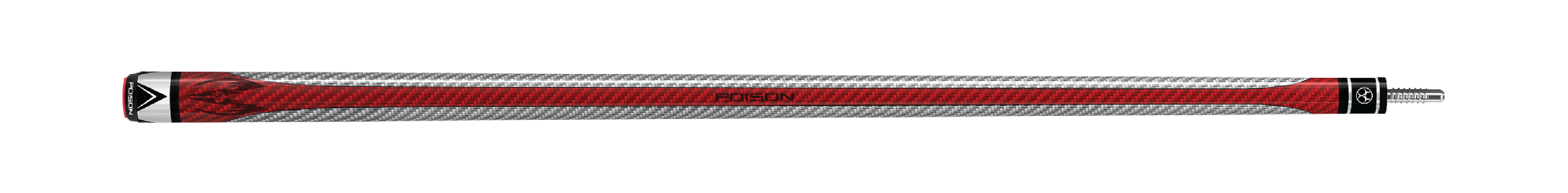 Chuôi cơ Poison Maelith 01 Xám / Đỏ - Tay trơn
