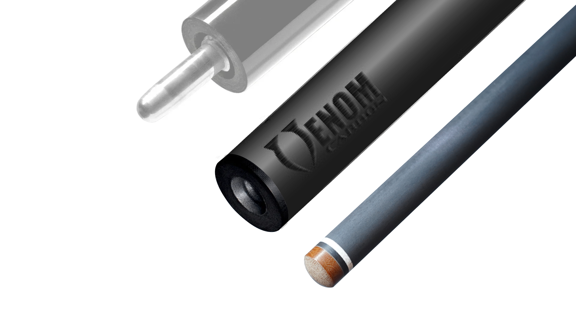 Ngọn Poison Venom Carbon 13 Ren Uniloc phíp trắng (Ngọn phá)