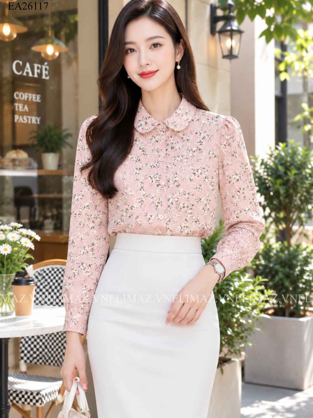 EA26.117 SM DÀI TAY CỔ SEN