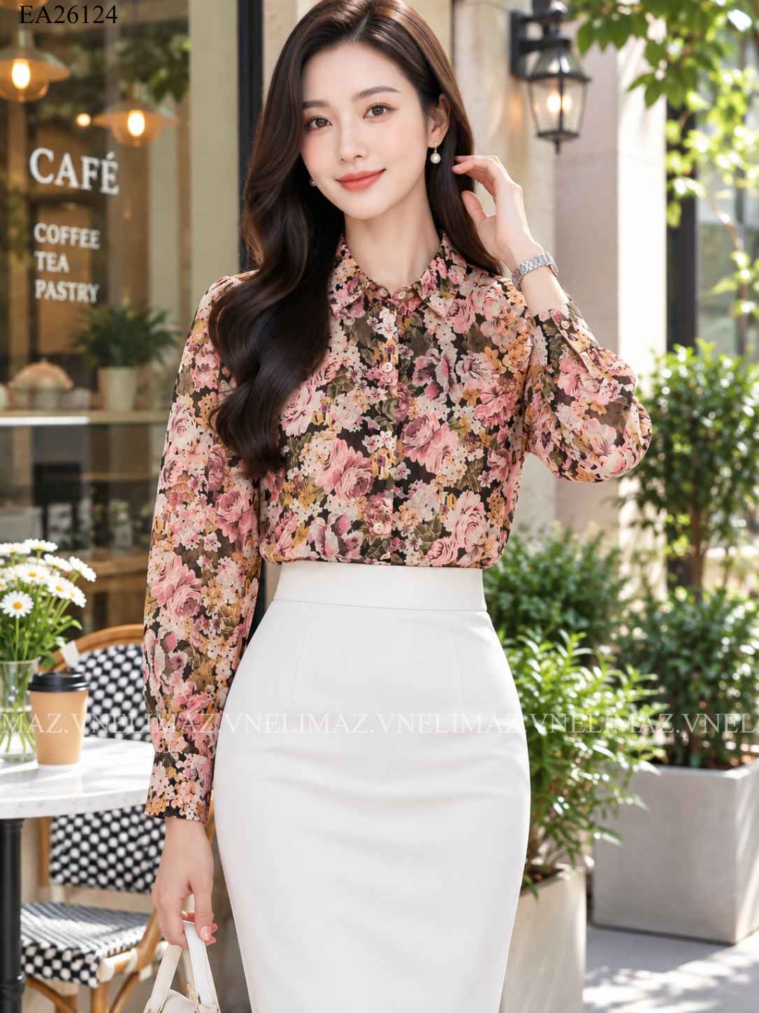 EA26.124 SM DÀI TAY CỔ SEN