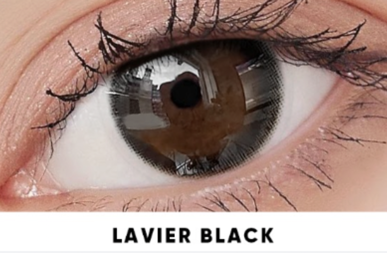 [1 Chiếc] - KÍNH ÁP TRÒNG 3 THÁNG - LAVIER BLACK