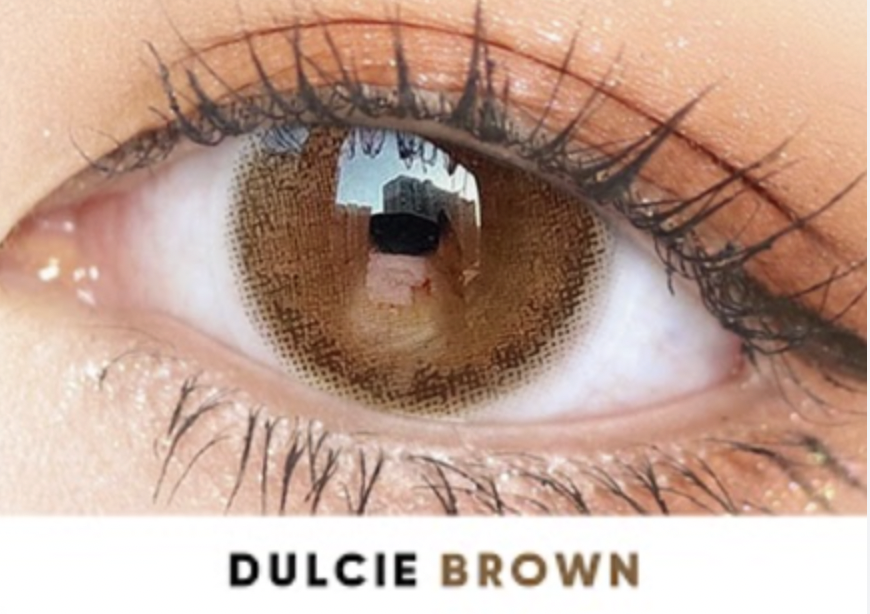 [1 Chiếc] - KÍNH ÁP TRÒNG 3 THÁNG - DULCIE BROWN