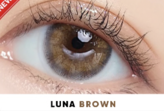 [1 Chiếc] - KÍNH ÁP TRÒNG 3 THÁNG - LUNA BROWN