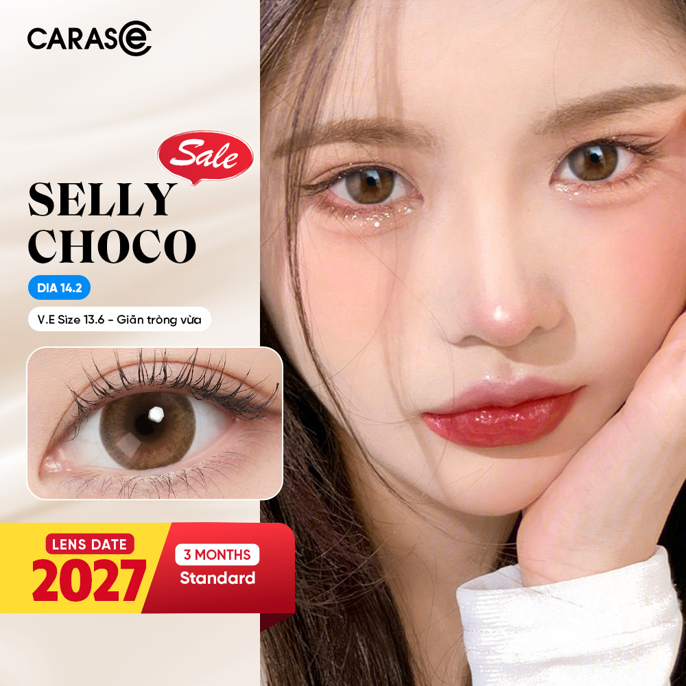 [1 Chiếc] - KÍNH ÁP TRÒNG 3 THÁNG - SELLY CHOCO